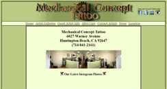 Desktop Screenshot of mechanicalconcept.com